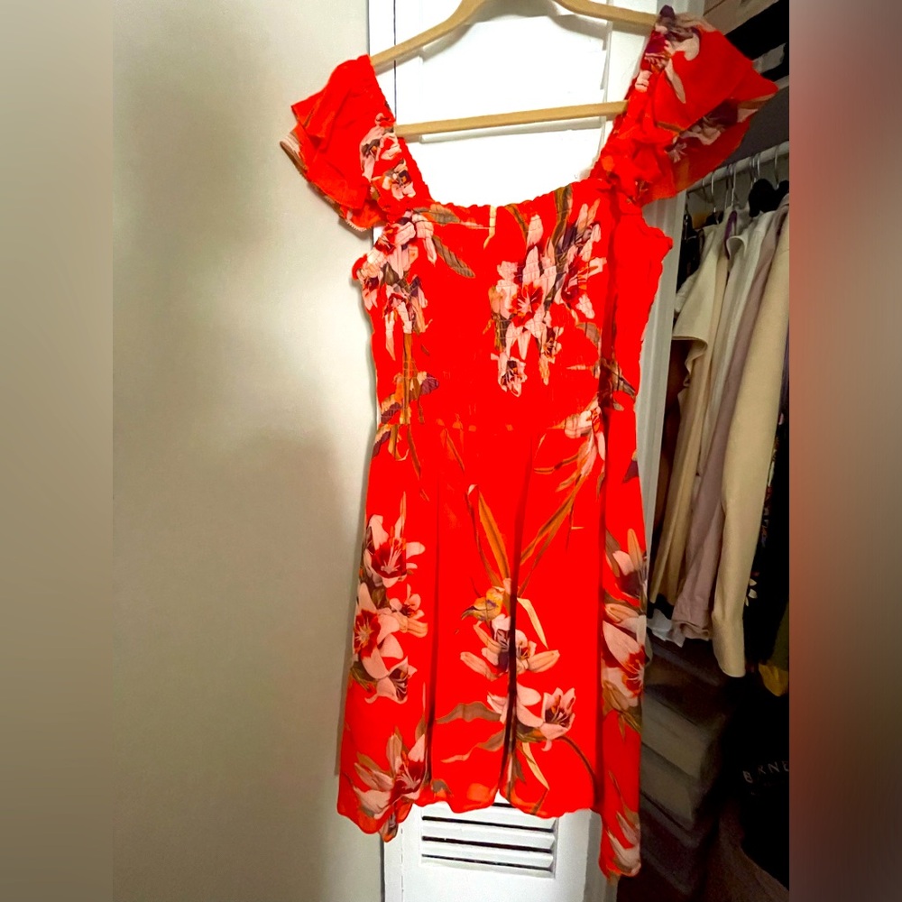 All Saints Malika Dorada Mini Dress Dress- Size 8